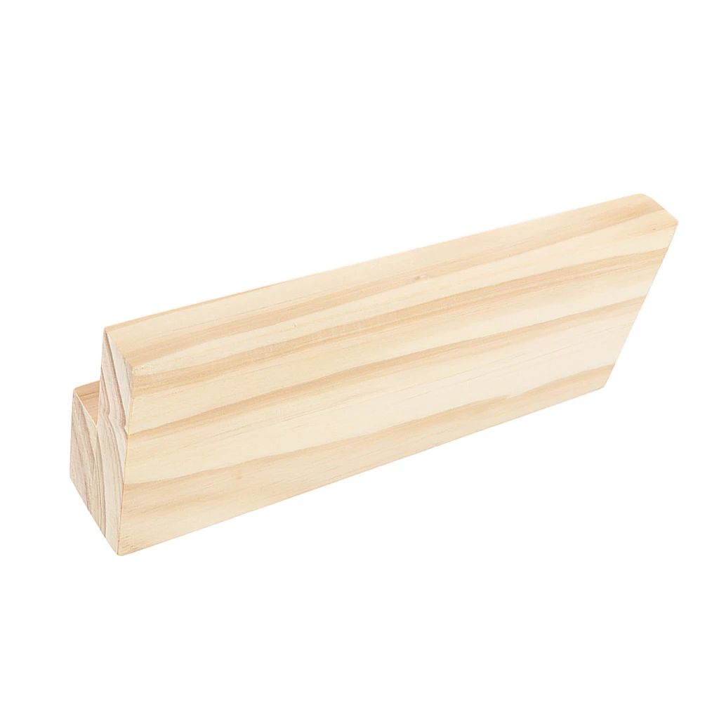 MagiDeal Natural Wood Essential Oil Display Storage Rack Stand Holder Organizer