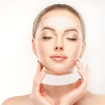 

5PCS Reusable Anti Wrinkle Silicone Pads Face Forehead Lip Fine Lines Wrinkle Removal Sticker Neck Chest Beauty Silicone Pad