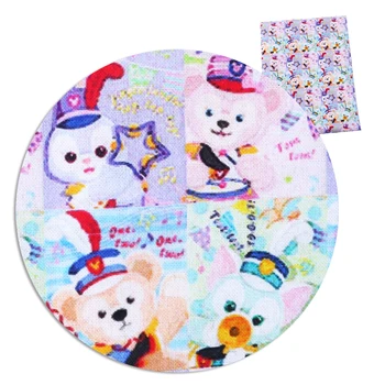 

50*140cm Patchwork Printed 100% Cotton Fabric for Tissue Kids Home Textile for Sewing Cartoon Twill Fabric For Quilting,c4068