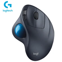 Logitech M570 Беспроводной Мышь с 2,4 ГГц 1000 Точек на дюйм оптический трекбол эргономичная Мышь Поддержка Windos 10/8/7/vista и Mac OS