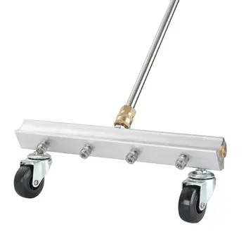 

4 Nozzles Quick Connect Road High Power Tools Pressure Washer With Roller Watering Wand Undercarriage Cleaning Practical Sprayer