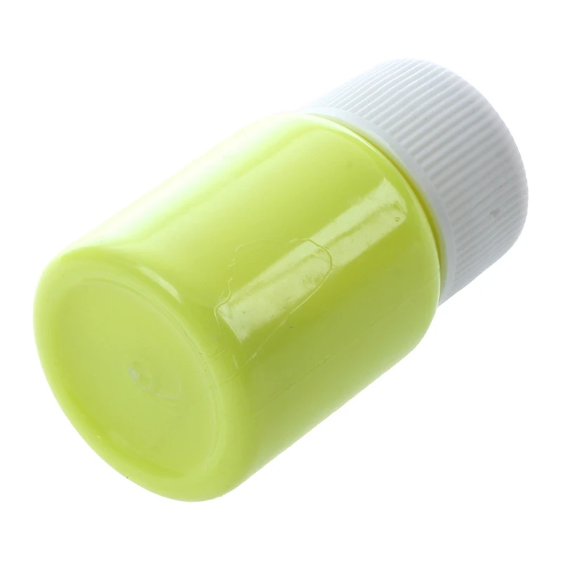 

2 Bottle 20G Glow in The Dark Acrylic Luminous Paint Bright Pigment Party Decoration DIY, 1 Bottle Orange Red & 1 Bottle Golden