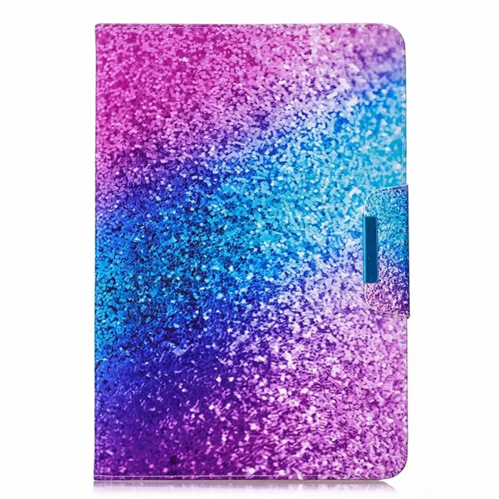 Colorful Универсальный 7-дюймовый чехол для планшета для Funda huawei Mediapad T3 7 Чехол с единорогом для samsung Galaxy Tab A A6 7,0 T280 T285 - Цвет: Colorful