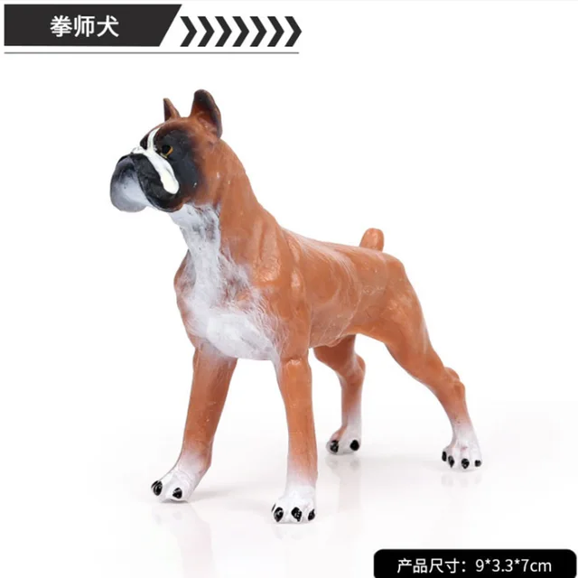 small plastic dog figures