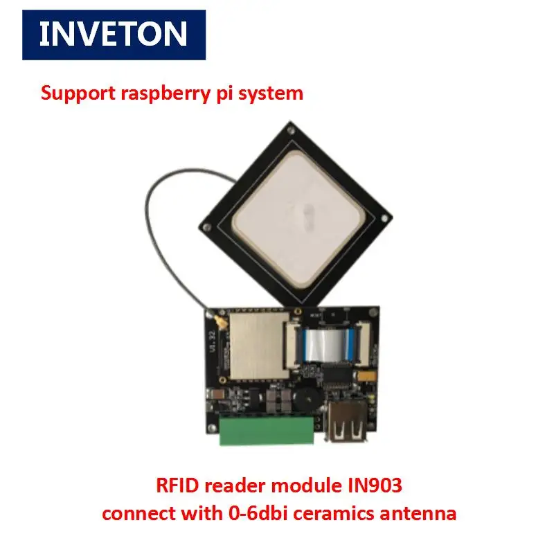 Мини rfid считыватель модуль uhf 865 868 МГц с 0 5dbi маленькая керамическая антенна для