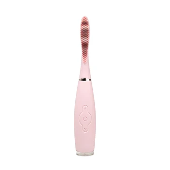 

Sonic Silicone Electric Toothbrush Oral Care Teeth Whitening Waterproof Deep Cleaning USB Rechargeable Toothbrush