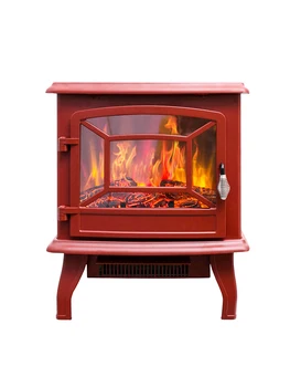 

European-style household electric fireplace, moveable simulation heater small fireplace flame