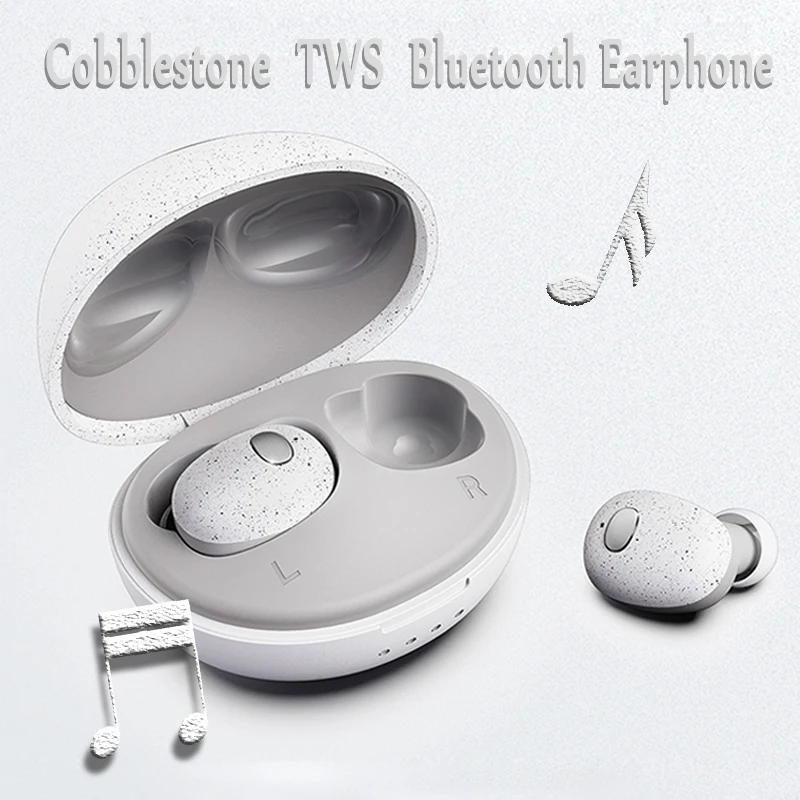 Элегантные bluetooth-наушники Cobblestone 4D стерео музыкальные наушники с функцией Siri водонепроницаемые беспроводные наушники-вкладыши Спортивная гарнитура