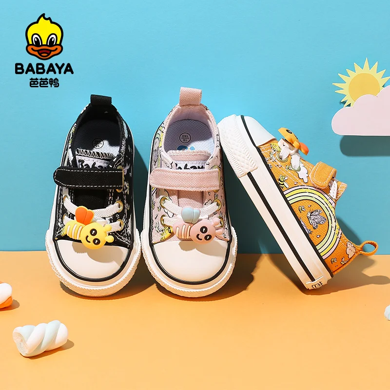 

Babaya Baby Shoes for Toddler 1-3 Years Old Soft Bottom Children canvas Shoes Baby Girl Shoes Boys Kids Sneakers 2021 Spring New