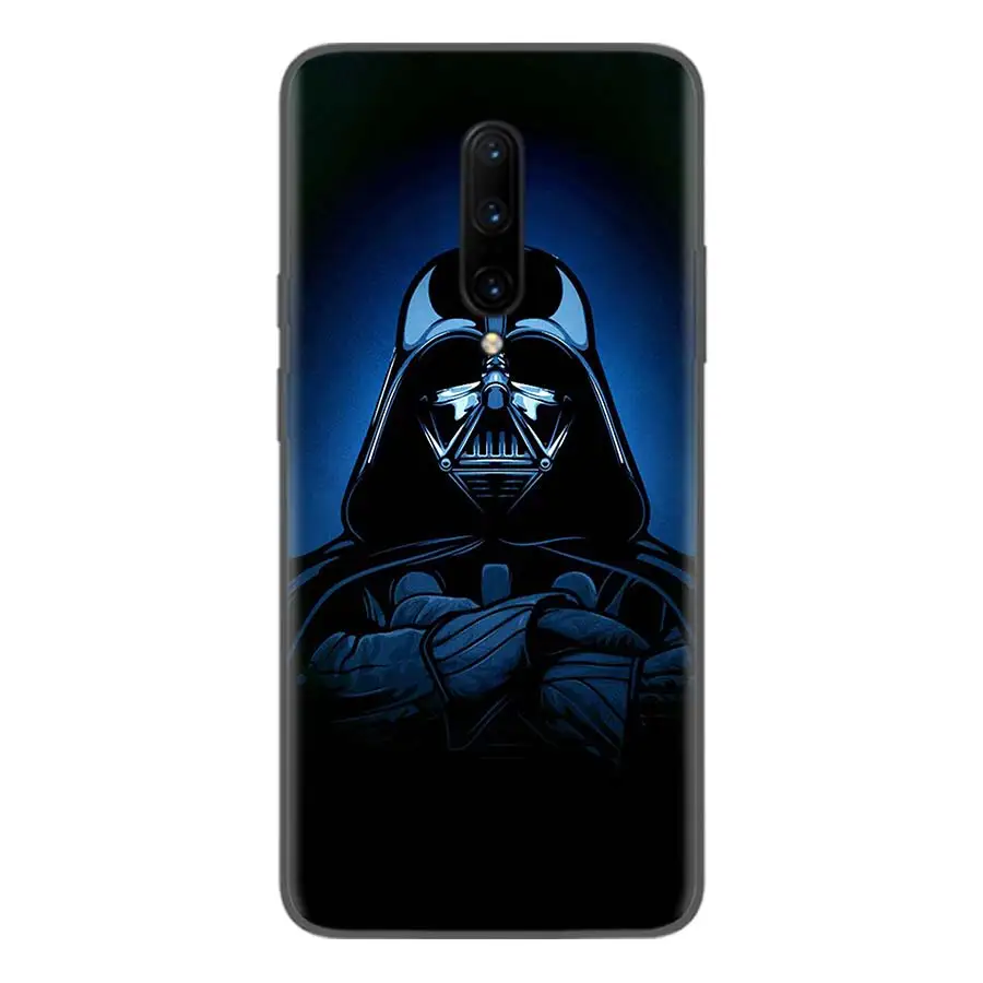 Звездные войны черный чехол для Oneplus 7Pro 1+ 7 Pro 6 6T 5 5T 3T художественный подарок узорчатый мягкий чехол для телефона