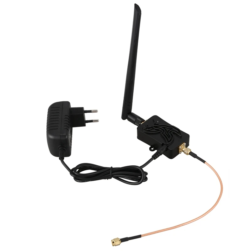

4W 802.11B/G/N Bluetooth Wifi Wireless Amplifier Router 2.4Ghz WLAN ZigBee BT Signal Booster Antenna EU Plug