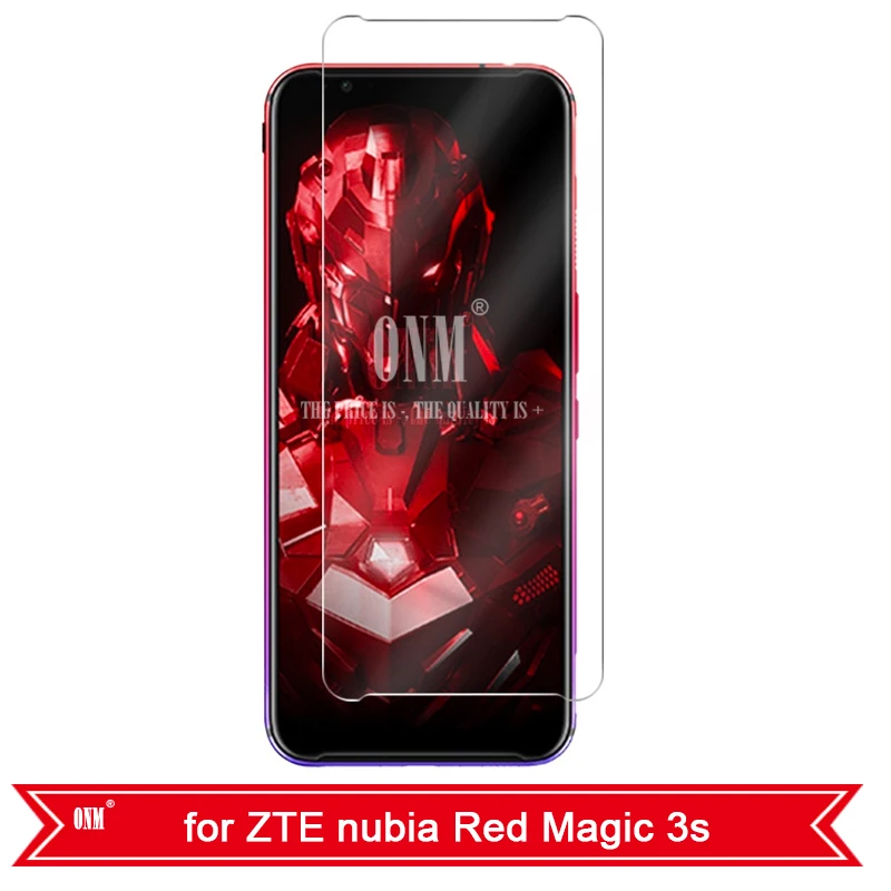 2 шт стекло для zte Nubia Red Magic 3 3s защитное стекло 2.5D 9H закаленное стекло для zte Nubia Red Magic 3 Защитная пленка - Цвет: Nubia Red Magic 3s