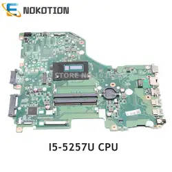 Материнская плата NOKOTION NBMVH11006 NB. MVH11.006 для ноутбука acer Aspire E5-573G i5-5257U основная плата DA0ZRTMB6D0 работает