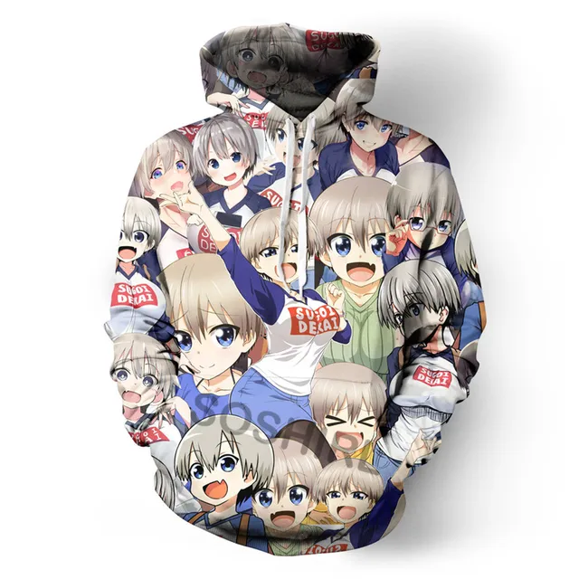 Anime character hoodies Clearance