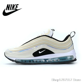 

Original Authentic Nike Air Max 97 Men's Running Shoes Sports Outdoor Sports Shoes Shock Absorption Quality BV6666-106
