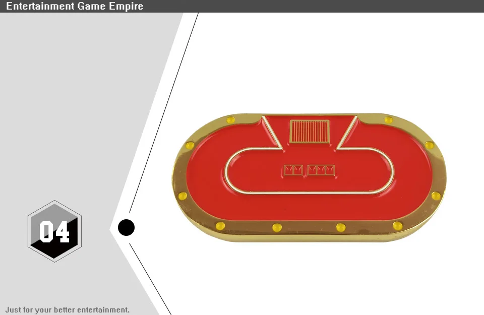 2 Yernea New Texas DEALER Poker Chips 1Pcs Pressing Metal Double-faced Ellipse Chip Table Game Competition Club (4)