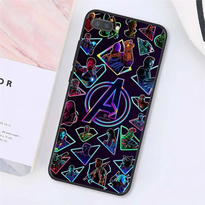 Yinuoda Marvel Мстители логотип Железный человек паук чехол для телефона huawei Honor 8A 8X9 10 20 Lite 7A 5A 7C 10i 20i - Цвет: A9