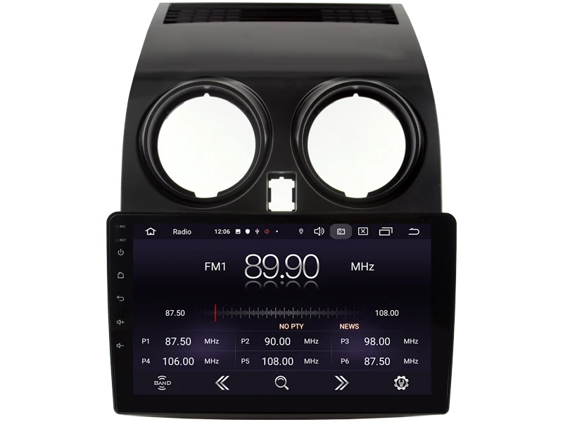 Новейший Android 10,0 автомобильный радиоприемник для NISSAN Qashqai 2008-2013 Автомобильный мультимедийный навигационный стерео с DSP звуковым головным устройством Автомобильный gps