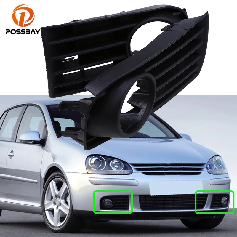 Передняя противотуманная Рабочая крышка автомобиля для VW Volkswagen Golf MK5 2004-2009 бампер