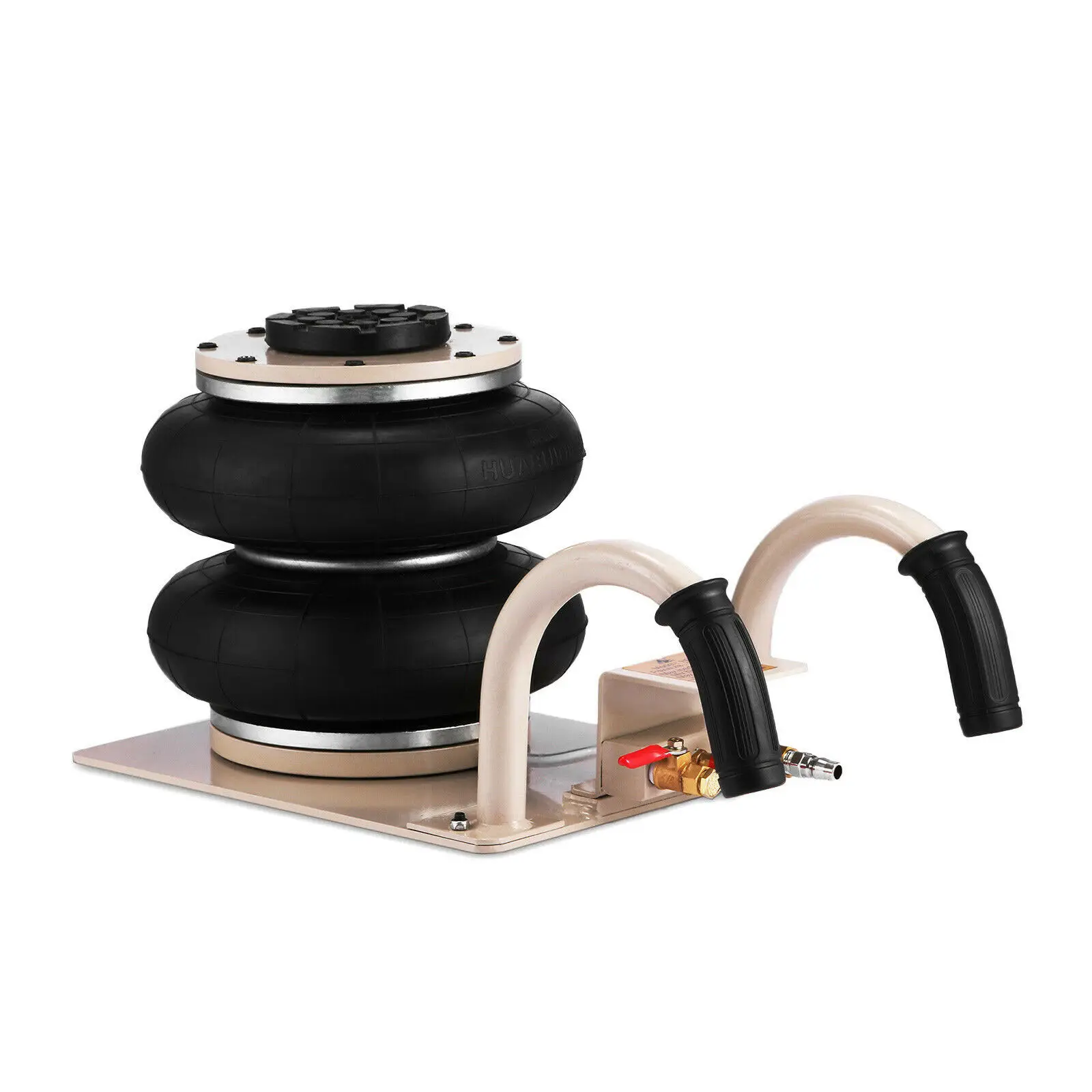 

FREE SHIPPING 2500KG carry heavy loads Double Bag Air Jack Lifting Jack Pneumatic Air Jack