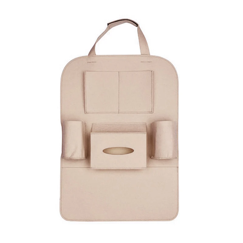 Автомобильная сумка для хранения на заднее сиденье бутылка журнал ткани Еда