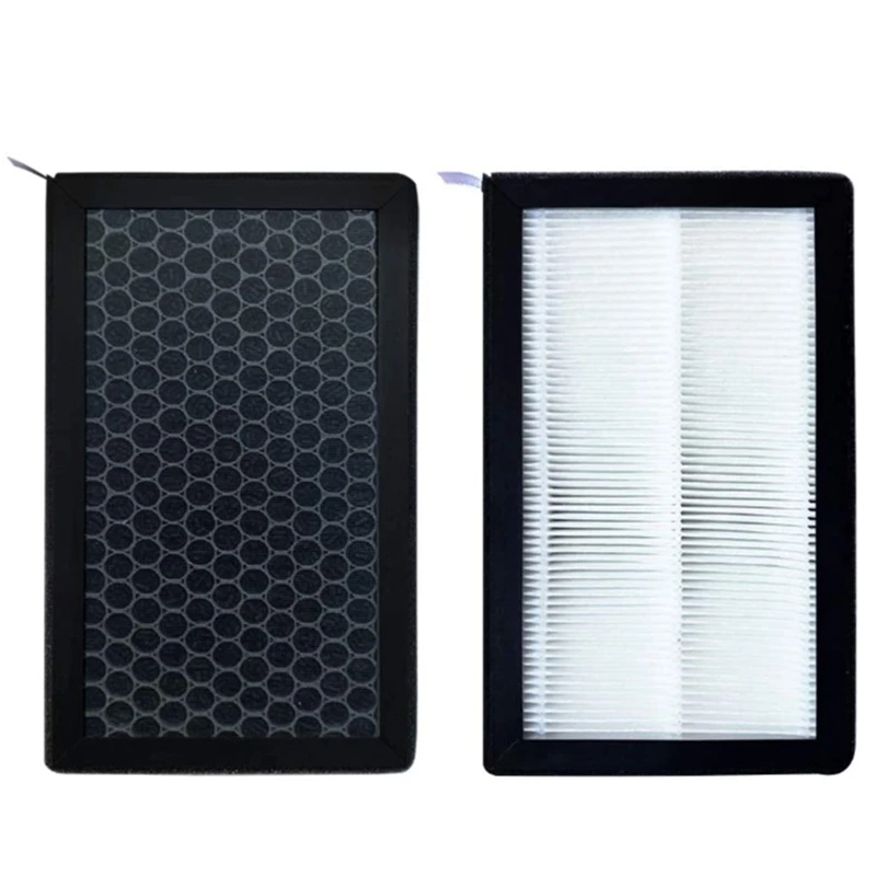 Para tesla modelo 3 ar-filtro hepa 2 pacote com carvão ativado ar condicionado substituição cabine de ar-filtros