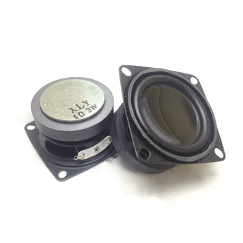 

SOTAMIA 2Pcs 52mm Portable Full Range Speaker Driver 4 Ohm 3W Sound Mini Speaker PU Side Multimedia Loudspeaker DIY Home Theater
