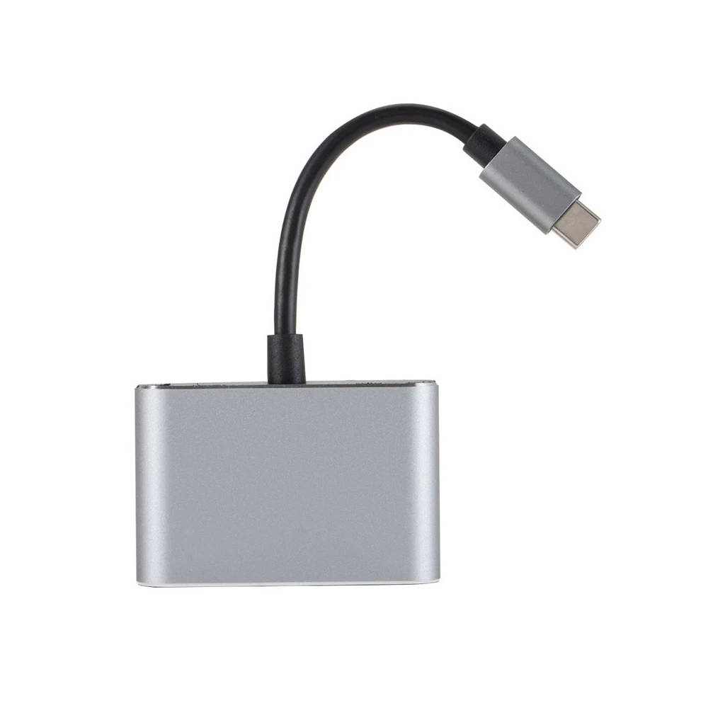 4K 1080P Тип C к HDMI 30 Гц VGA адаптер Тип C USB-C VGA преобразователь видеосигнала HDMI адаптер для нового Macbook Pro/Chromebook Pixel