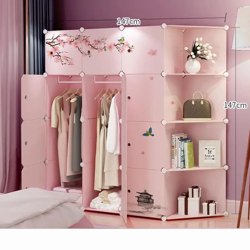 Version L De Almacenamiento Range Chambre мобильный для Каса Armadio Guardaroba шкаф Guarda Roupa мебель для спальни шкаф - Цвет: Version L