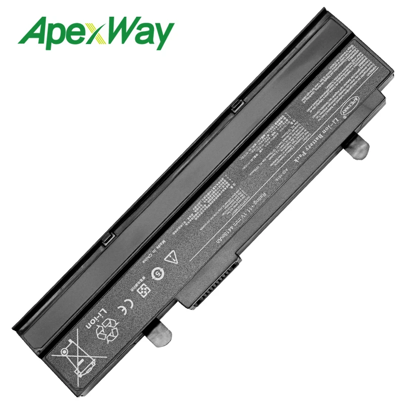 Skup Apexway 6 ogniw 11.1v A32 1015 bateria do laptopa asus Eee PC 1011B 1011BX 1011C 1011CX 1011P 1011PDX 1011PD 1011PN 1011PX