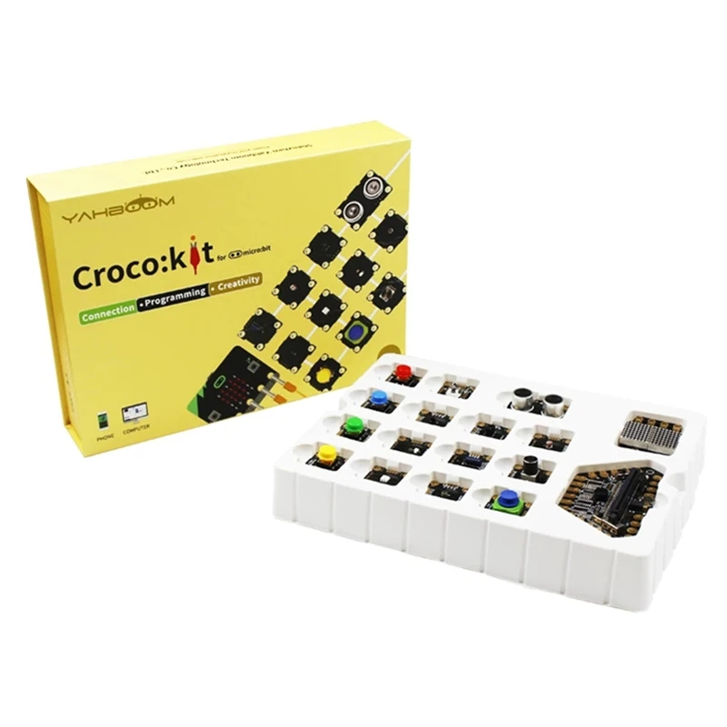 Yahboom Croco: комплект датчика стартовый набор микро: бит для обучения RC игрушка