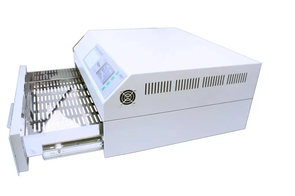 PUHUI T962A+ Desktop Reflow Oven 220V 2300W Infrared IC Heater Computer Temperature control 350mmX4