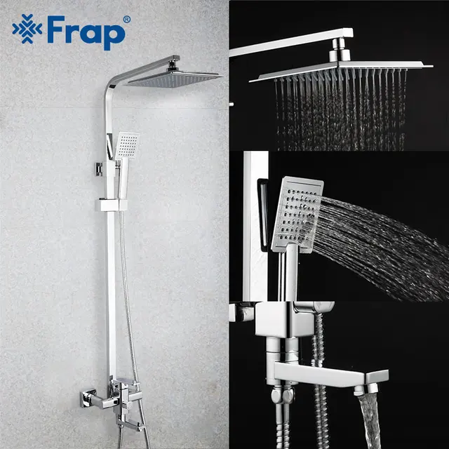 Frap 1 Set Bathroom Rainfall Shower 3