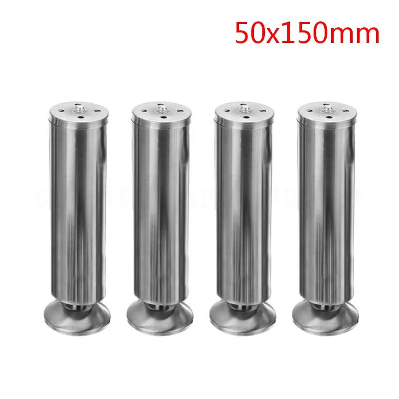 

2019 New High Quality Stainless Steel Feet Stand 4pcs For Kitchen Sofa Table Furniture Bracket