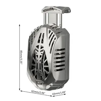 

2020 New Mobile Phone Radiator Phone Cooling Fan Cold Wind Handle Fan For Phone