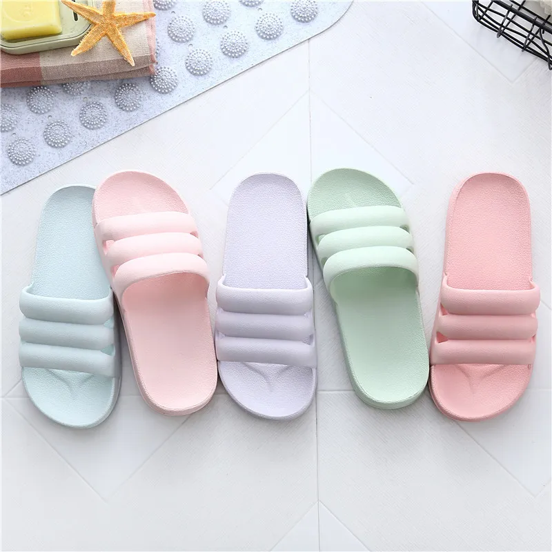 

New Style Caterpillar Sandals Thick Bottomed Anti-slip Indoor Slippers Women's Summer Soft-Sole Bathroom Slippers