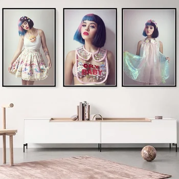 

Melanie Martinez Pop Music Singer Star Art Canvas Painting Wall Picture Home Decor Posters And Prints
