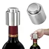 Silver Stainless Steel Wine Bottle Cover:  Opened Wine Preserver Pump. Apply for home, restaurants, hotels, bars, clubs, KTV, cafes, etc.   