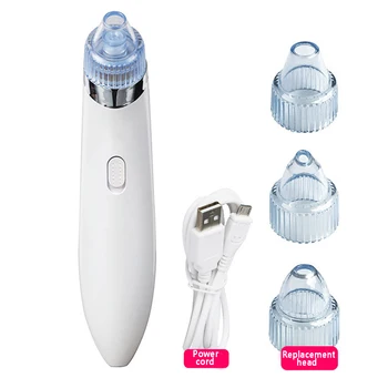 

Facial Button Control Blackhead Cleaner Machine Vacuum Suction Travel Nose Acne Cleanser Pore Skin Care Electric Automatic Home