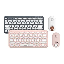 Logitech K380 çok aygıtlı Bluetooth kablosuz klavye linemate çok renkli pencere MacOS Android IOS çin klavye