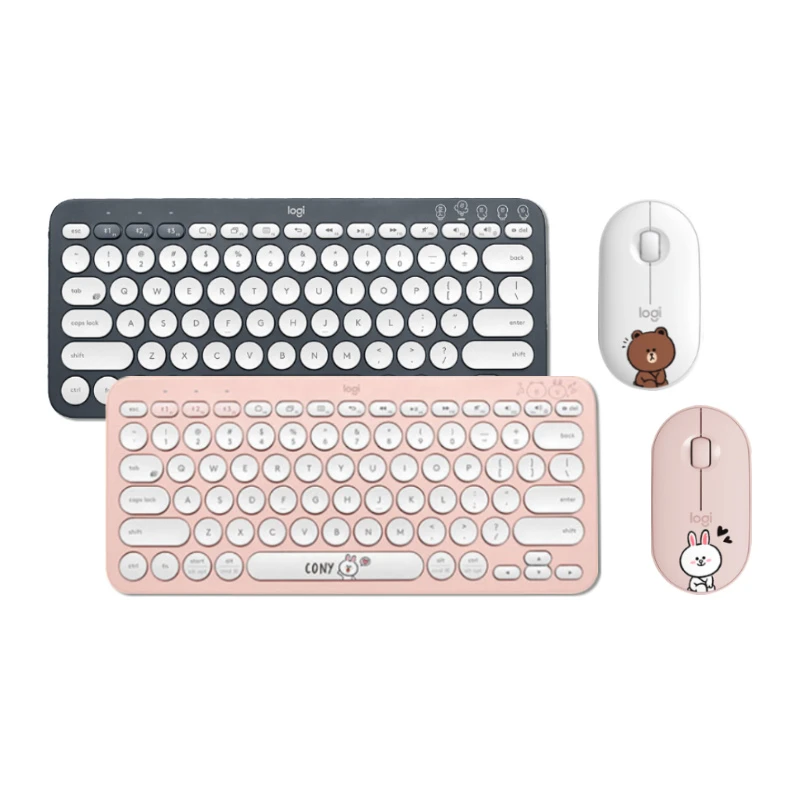 Logitech K380 Multi Device Bluetooth Wireless Keyboard Linemate Multi Color Windows Macos Android Ios Chinese Keyboard Keyboards Aliexpress