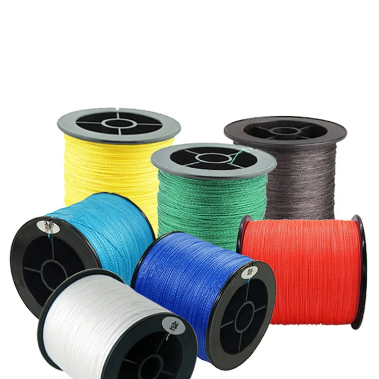 

4 Series Monochrome Dyneema Fishing Line PE Braided Wire Braided Fishing Line Kite Line Angling Fishing Gear Fishing Line