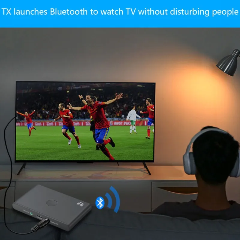 Bluetooth 5,0 передатчик приемник Поддержка аудио кабель подключение беспроводной чистый аудио адаптер