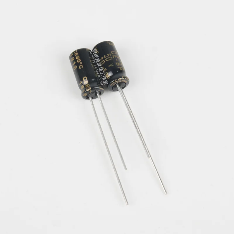 50 шт. ELNA RBD 50V10UF 5x11 мм черный неполярный в 10 мкФ аудио электролитический
