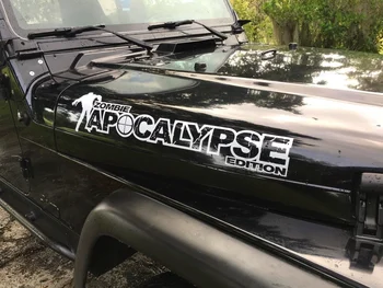

For 1Pair/2Pcs Zombie Apocalypse Edition Jeep Truck SUV Wrangler Decal Set