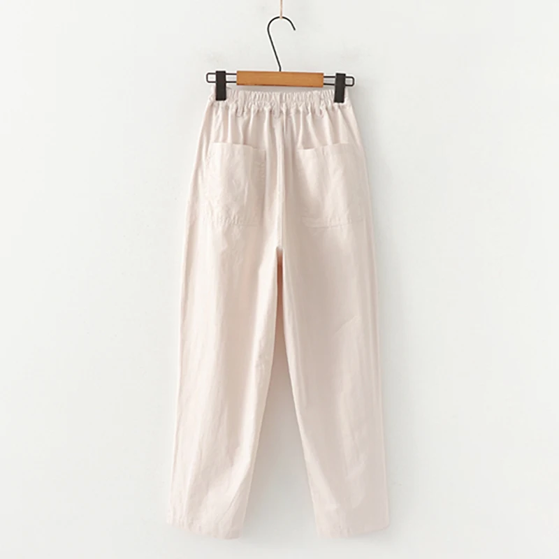 Autumn New Women's Korean Fashion Embroidery Flower Trousers Women's Purple Casual High Waist Preppy Style Straight Pants