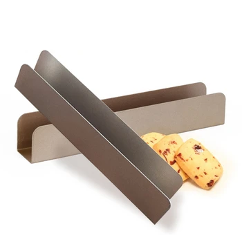 

2Pack U-Shaped Cranberry Cookie Mould Non-Stick Rectangular Biscuit Shaper French Bread Mold Bakeware 10 Inch