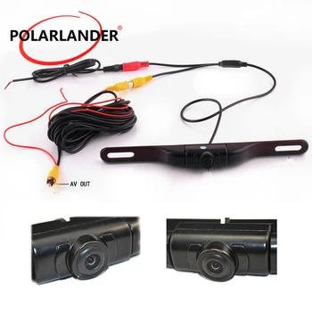 

Car License Plate Rear View Camera Reverse Camera CCD Waterproof Parking Assistance 170 Wide View Angle