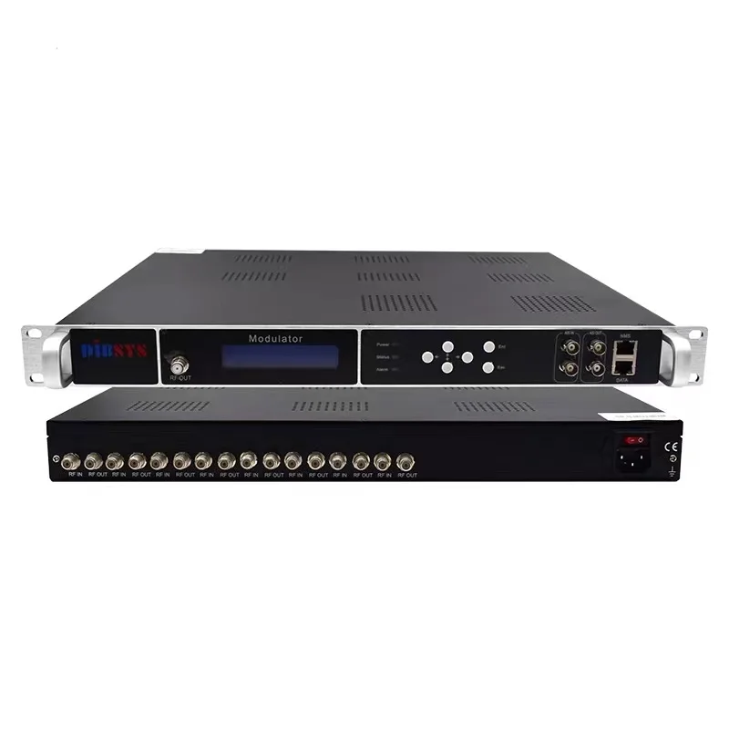 satellite tv receiver 8fta tuner to rf gateway 4 in 1 dvb t modulator