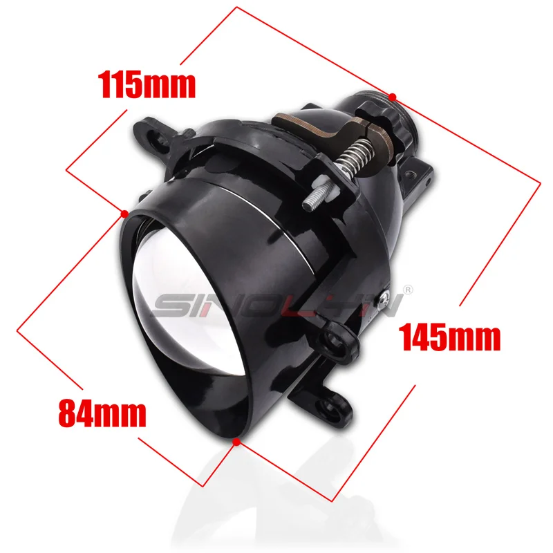 Günstige Sinolyn Nebel Lichter Für Toyota Camry Corolla RAV4 Yaris Auris Highlander Bi xenon Projektor objektiv H11 D2H HID Birne Zubehör DIY